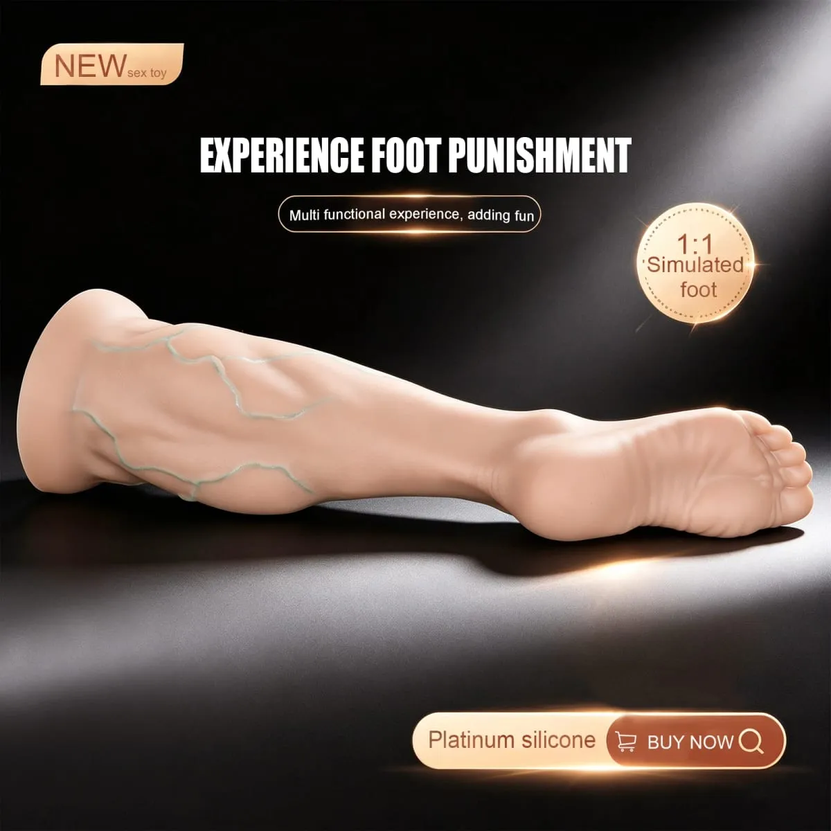 Plugue anal para pés grandes, plugue anal de silicone para treinamento, masturbador profundo, estimulador, brinquedos sexuais anais, mulheres e homens 18