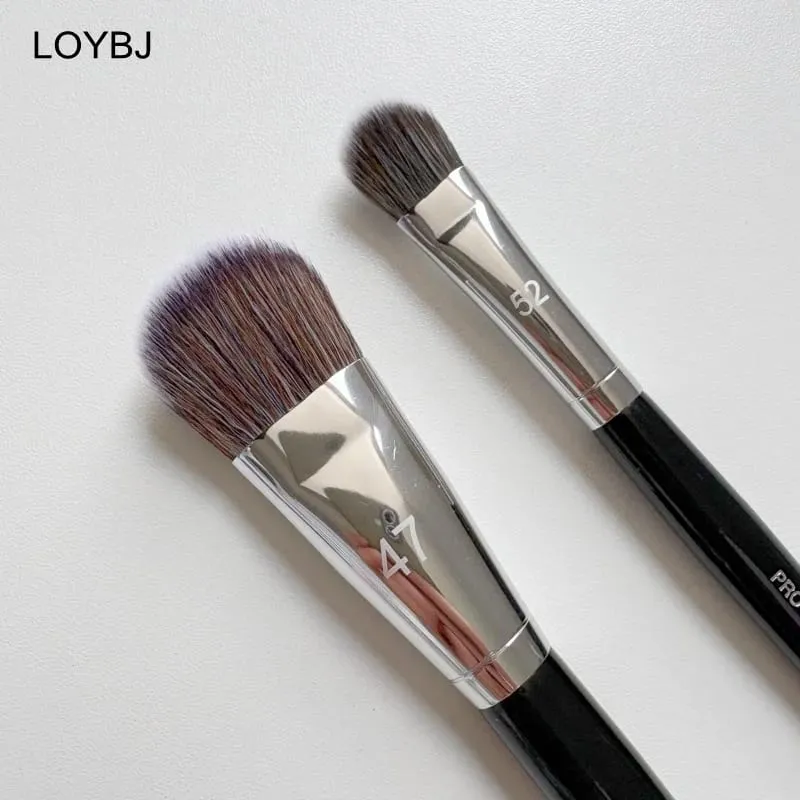 Pincel de base profissional 47/52, cabeça de vassoura, base líquida, sombra, reparação, base de rosto feminino, ferramentas de beleza