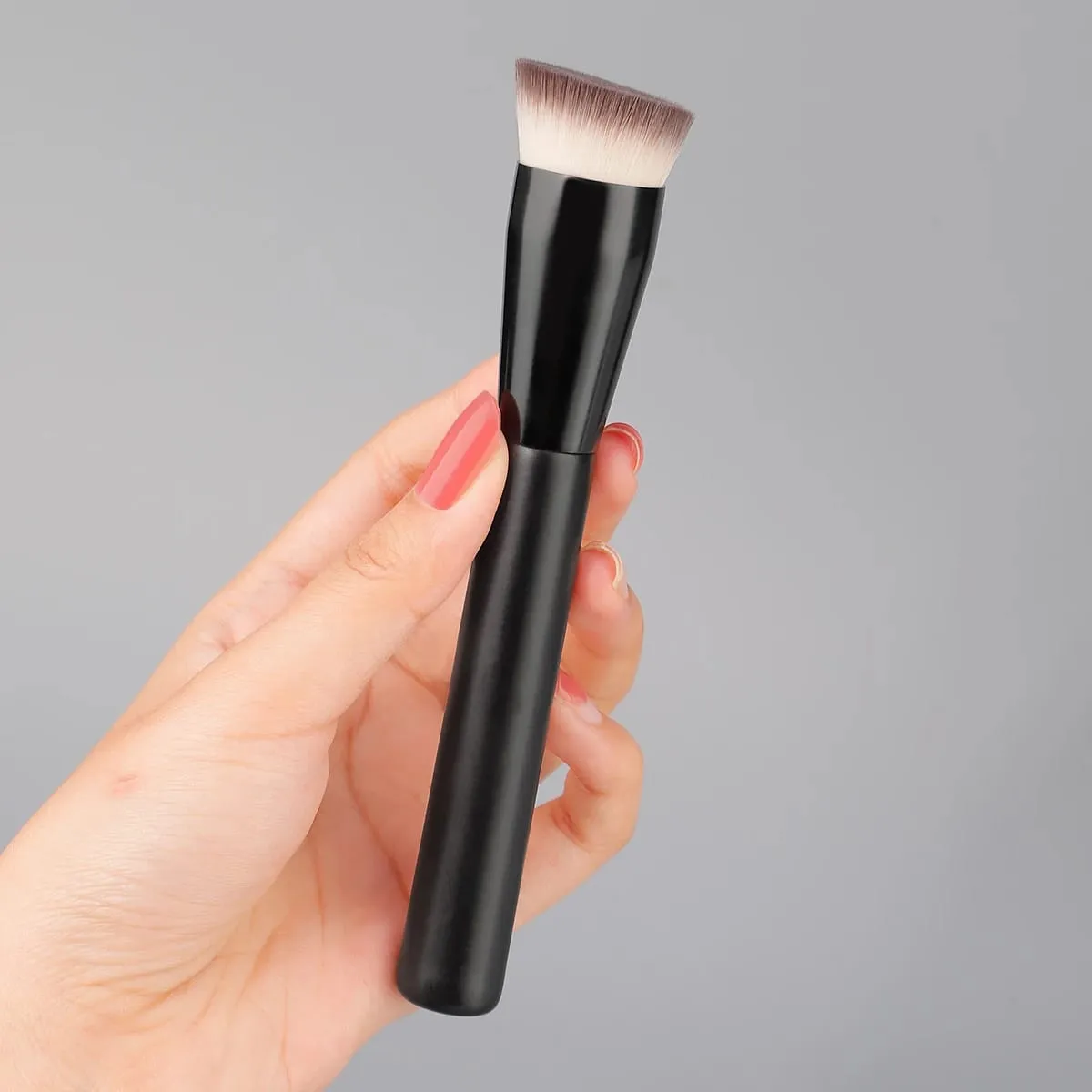 Pincéis de maquiagem para base, corretivo, ângulo, cobertura perfeita, círculo escuro sintético, creme líquido, cosméticos, pincel de contorno, ferramenta de beleza