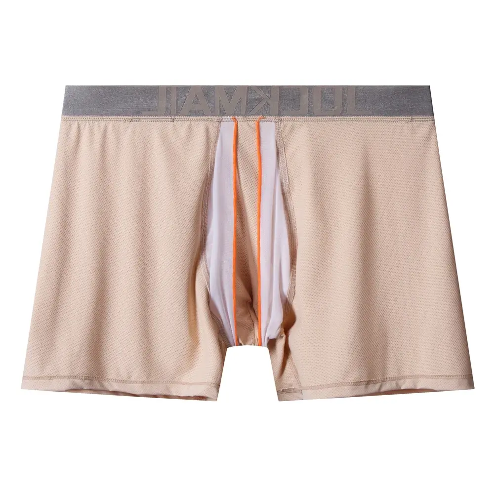 Sexy Men Underwear Men's Boxer 3D Hammock-shaped Pouch Designed Breathable Mesh Panels Men Boxershorts Trunk Male Underpants