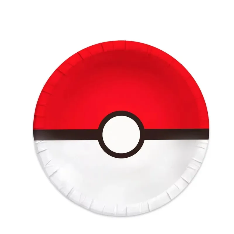 Pokemon festa de aniversário pratos descartáveis ​​pikachu tema toalha de mesa personagem balão decoração de aniversário chá de bebê suppli