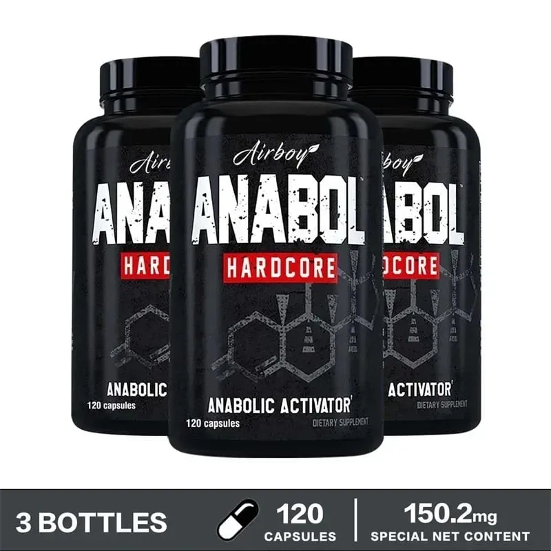 Anabol Hardcore 補充劑 - 促進肌肉蛋白質合成並增強力量的合成代謝肌肉補充劑