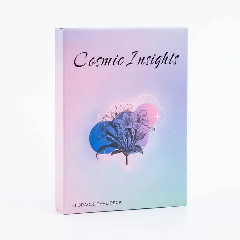 Baralho de tarô Tempest com tema oceano, conjunto de 78 cartas de adivinhação, 10,4 * 6,1 cm, lindamente projetado para jogos de tabuleiro e leitura de tarô