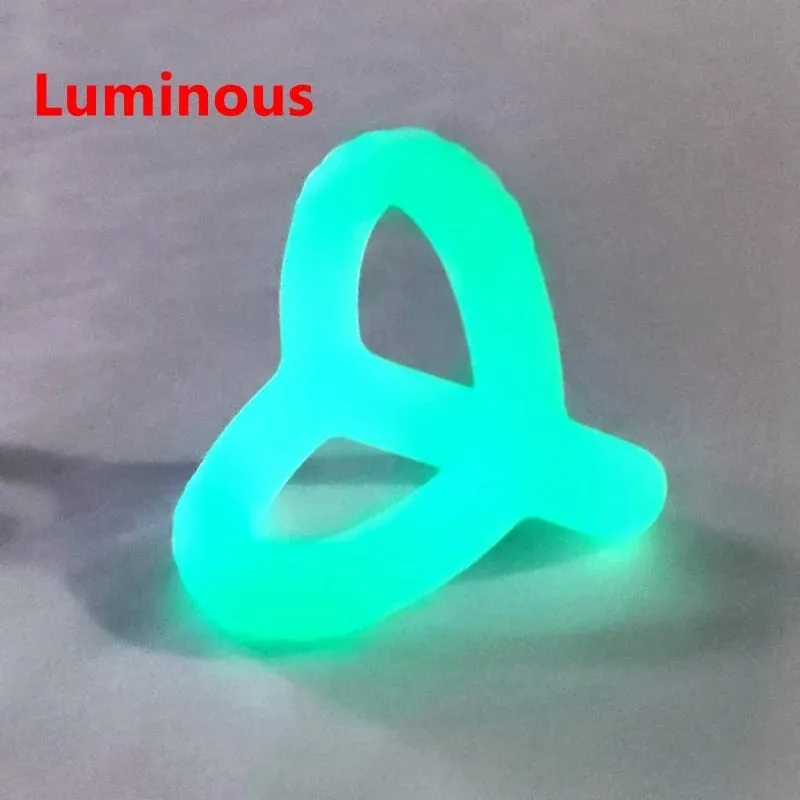Penis Ring Reusable Silicone Semen Cock Ring Penis Enlargement Delayed Ejaculation Sex Toys For Men