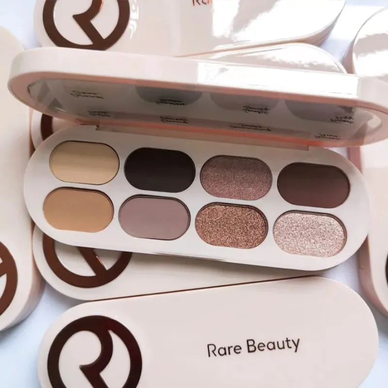Nova rara beleza shimmer fosco neutro nude sombra placa de longa duração à prova ddiy água diária sombra de olho maquiagem cosméticos para mulher