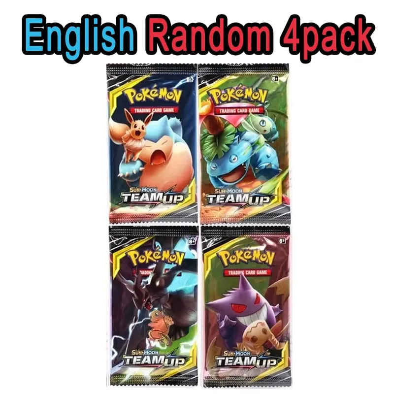 ** 360 unidades EnglishPokémonCards SunMoon Destinado PSrismatic Evolutions Scarlet Violet 151 PALDEAN Booster Battle Transaction Card