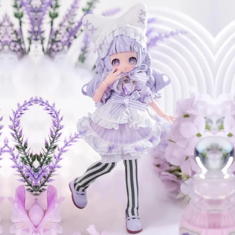 Em estoque wanmeng açucarado 1/8mjd caixa cega articulações móveis boneca figura de ação boneca brinquedo da moda ornamentos figura bonito presente