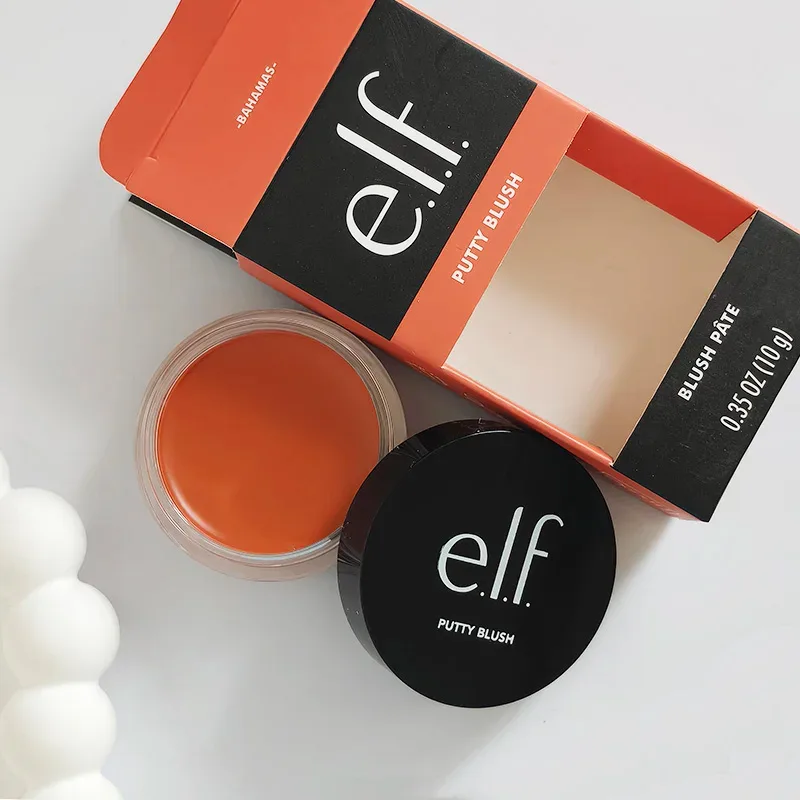 Promoção Especial Novo elf bubblegum-cereja manga-melancia hidratante duradouro brilho labial bálsamo labial e 8 cores creme blush cosméticos de marca