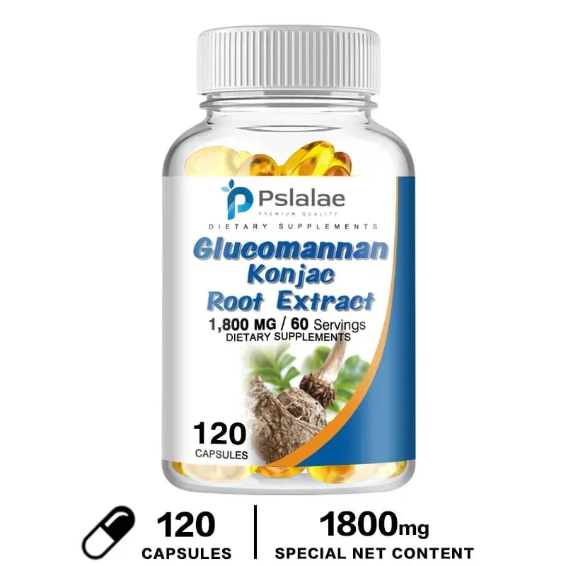 Extrato de raiz de Glucomanano Konjac - Promove a saúde gastrointestinal e auxilia no controle de peso
