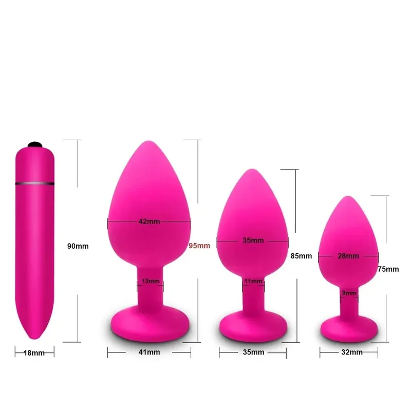 Brinquedo anal macio silicone anal plug mini bala vibrador butt plug homens mulheres casais gay anal estimulador de próstata brinquedo sexual para adulto