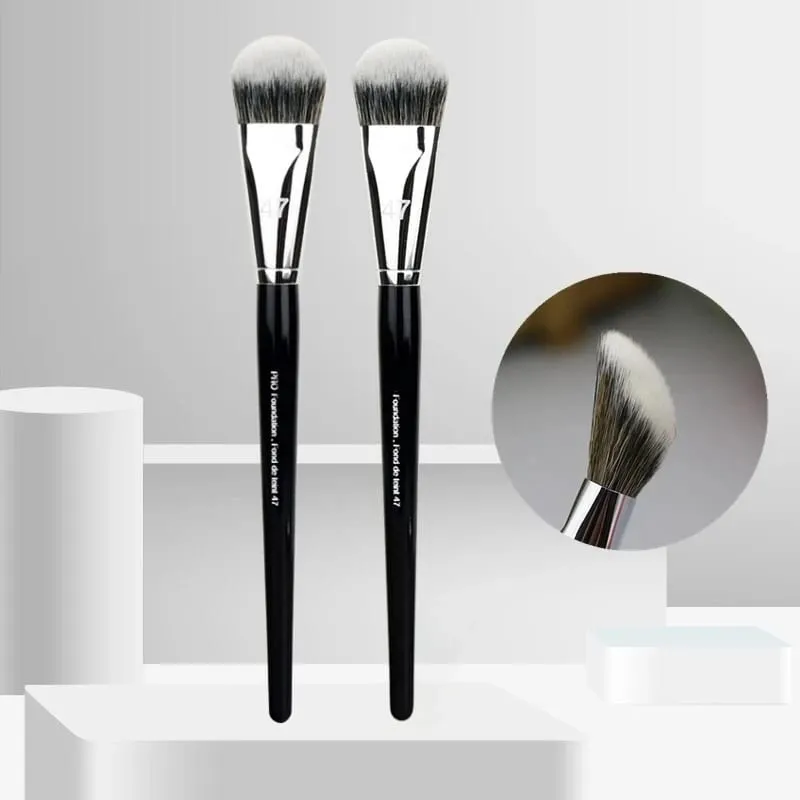 Pincel de base profissional 47/52, cabeça de vassoura, base líquida, sombra, reparação, base de rosto feminino, ferramentas de beleza