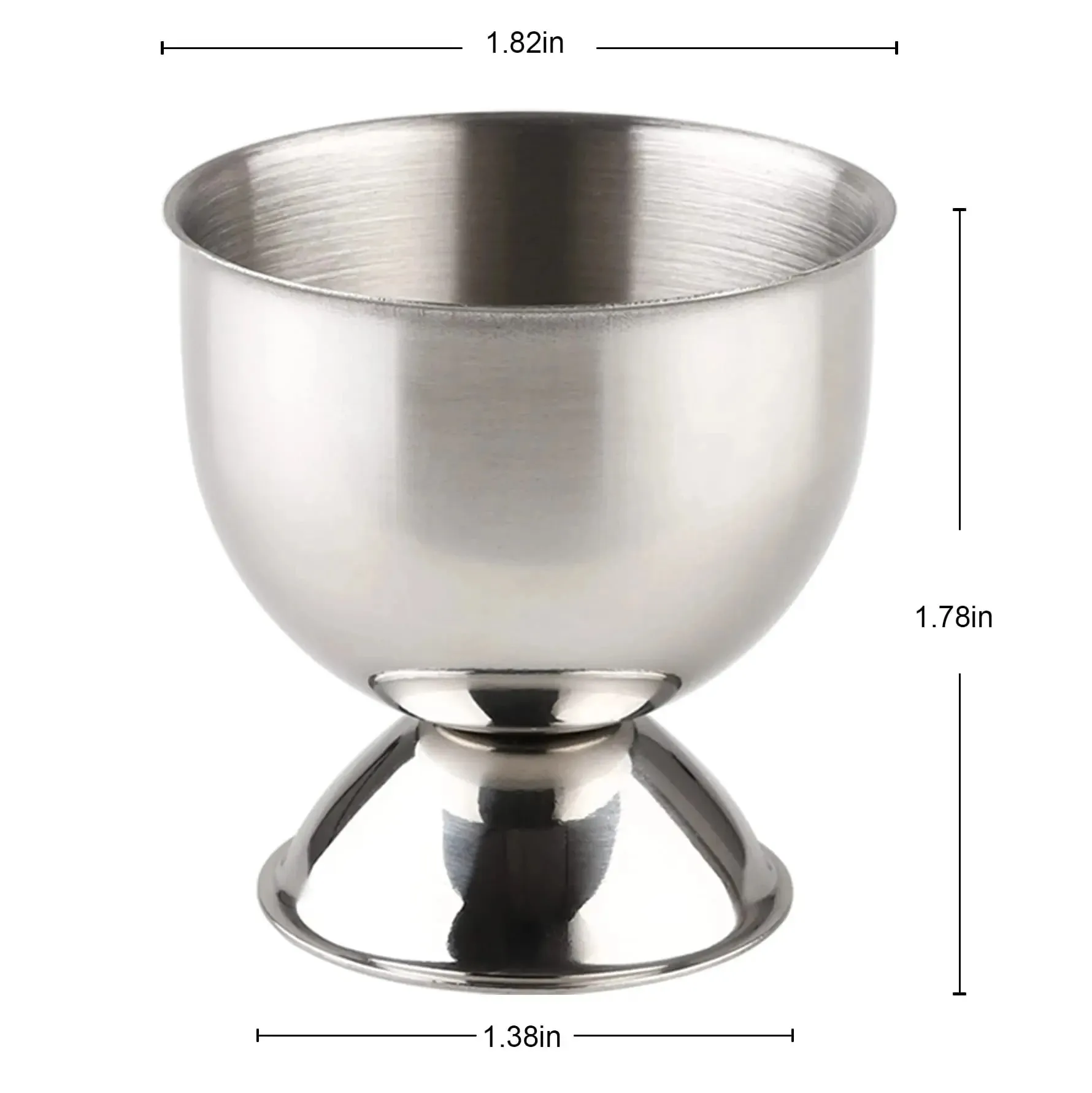Conjunto de copos para ovos, aço inoxidável, duro, macio, suporte de bandeja para ovos cozidos, café da manhã, brunch, utensílios de cozinha, presente de natal, ferramentas de cozinha