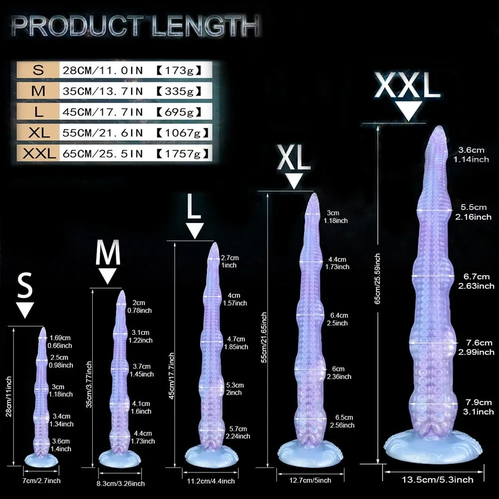 Xl tamanho super longo polvo vibrador fantasia vibrador com ventosa silicone tentáculo brinquedo sexo anal para mulheres homens anal & g-ponto massagem