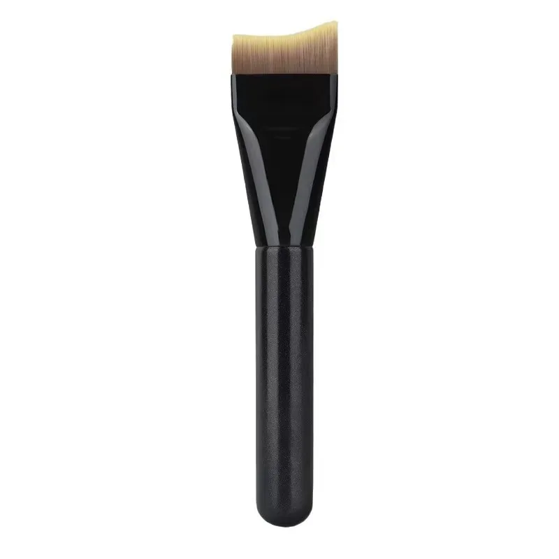 Pincéis de maquiagem fundação escova profissional língua em forma de líquido fundação corretivo escova feminino rosto base maquiagem ferramentas de beleza