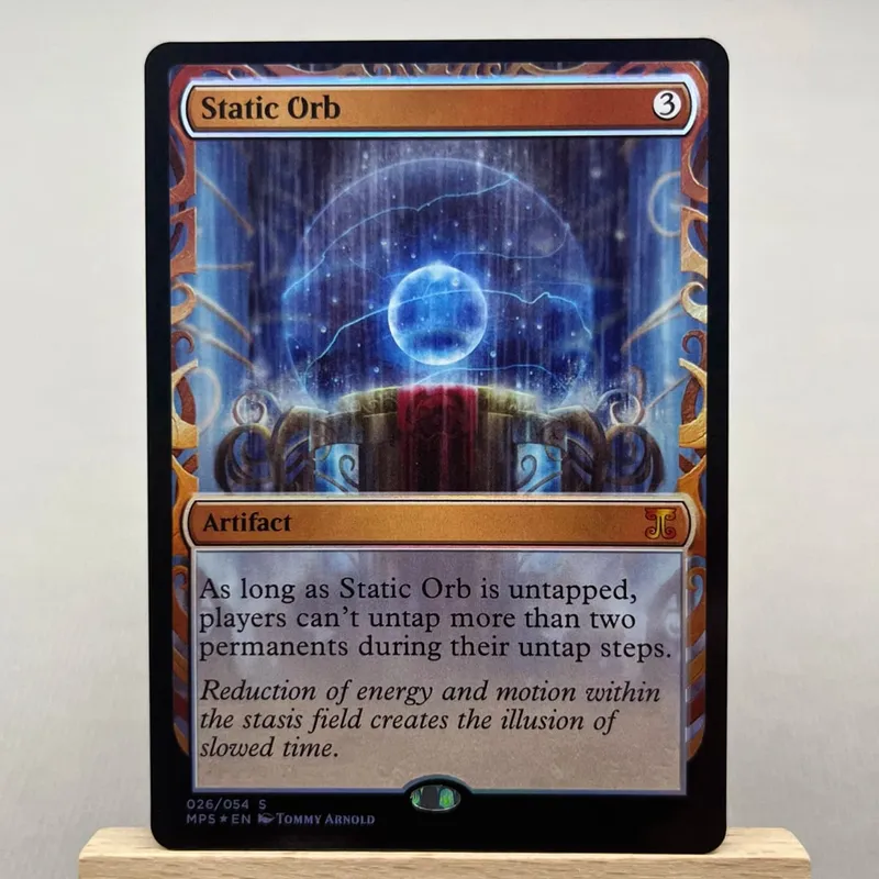 MPS FOIL2-01 TCG Cards for Home Play Proxy Sol Ring Mana Crypt Mox Opal the Mana Vault Chrome Mox Sword of