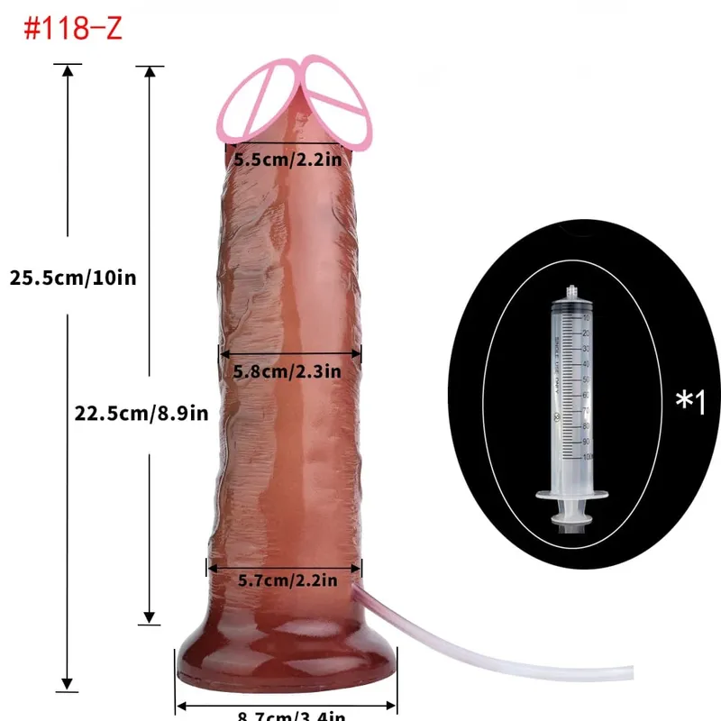 Pênis realista de silicone, ejaculação, grande vibrador realista com ventosa, toque de pele, brinquedos sexuais anais para mulheres