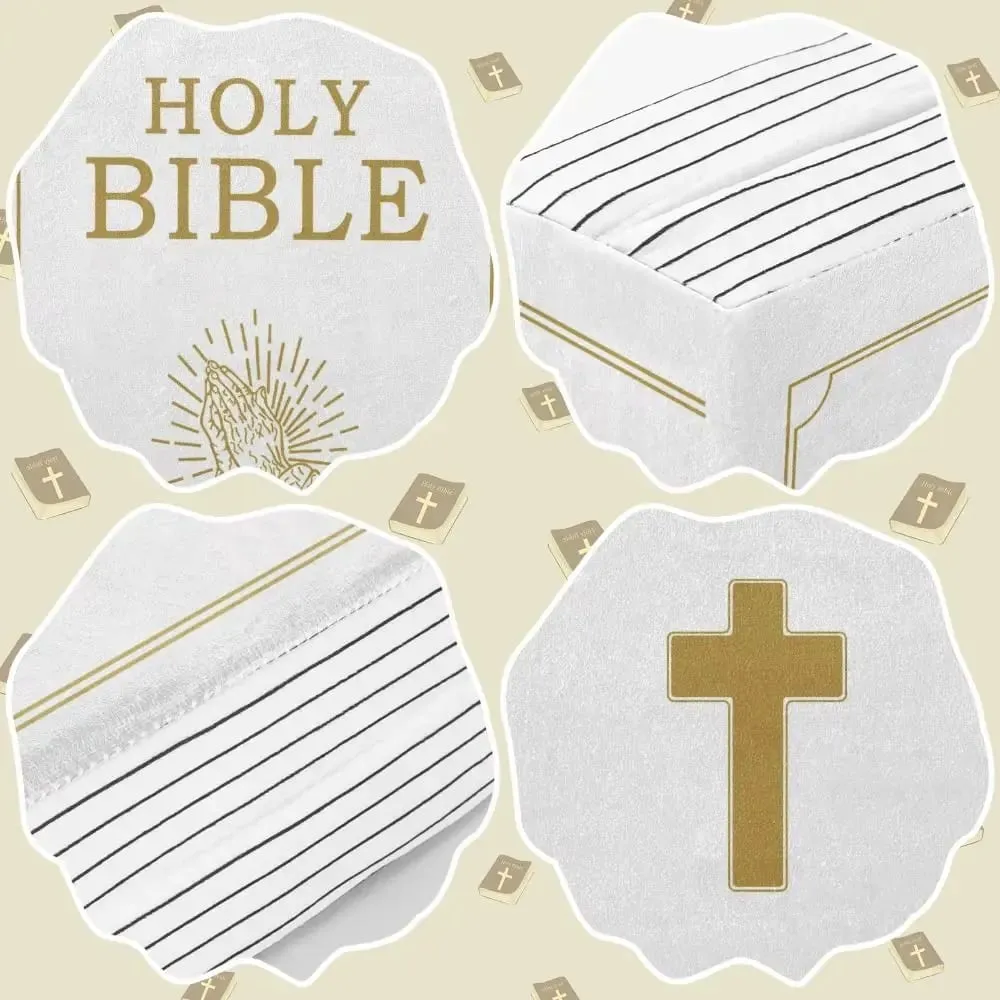 Living Room Realistic Looking Bible Pillow Sofa Cushion Home Decor Bible Throw Pillow Cutest Bible Cushion Christmas Present
