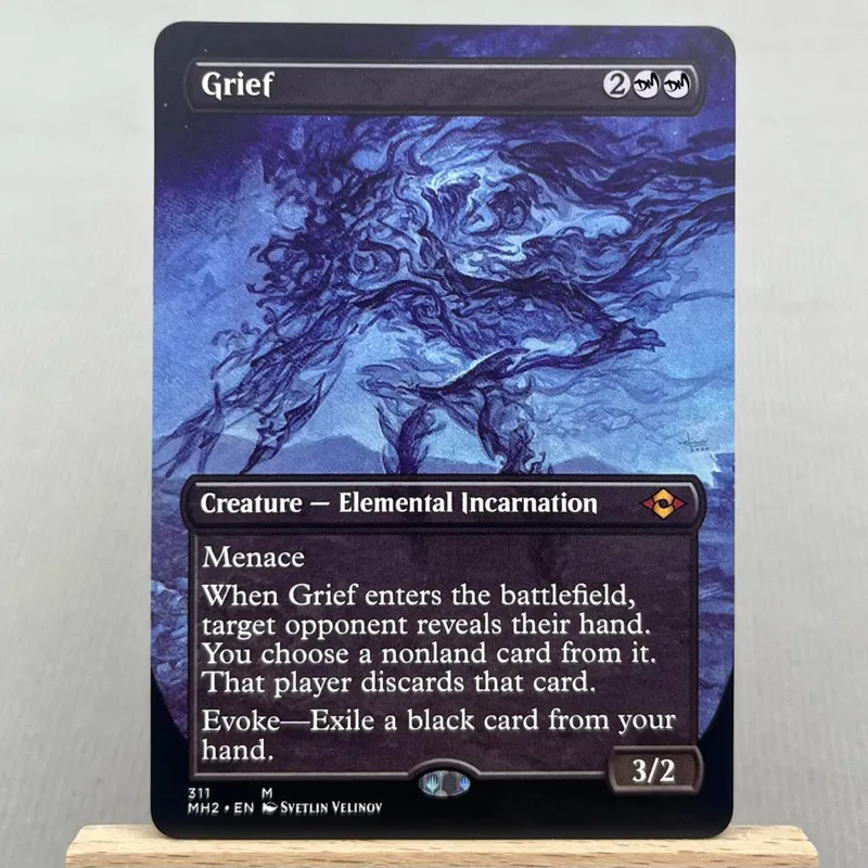 MH2 HOLO7-Ⅰ03 Cartões Tcg Alemão Núcleo Negro Ragavan Ágil Saga de Urza Buscar Terras Áridas Mesa os Cofres da Cabal