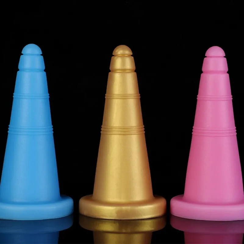 Soft Cones 21-29.5cm Huge Anal Plug Butt Plug Dildo Vagina Anus Dilation Trainer Prostate Massage Adult Sex Toys For Men Women