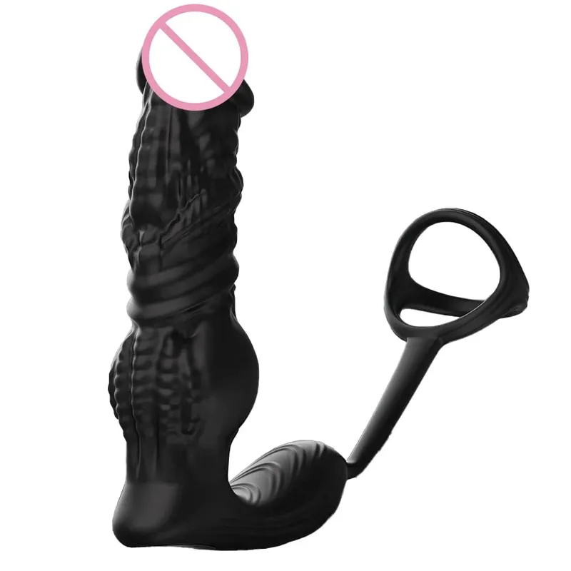 Vibrador retrátil com controle remoto/aplicativo, 6 em 1, massageador de próstata masculino, impulso de alta velocidade, plugue anal elétrico, vibrador anal, brinquedos sexuais