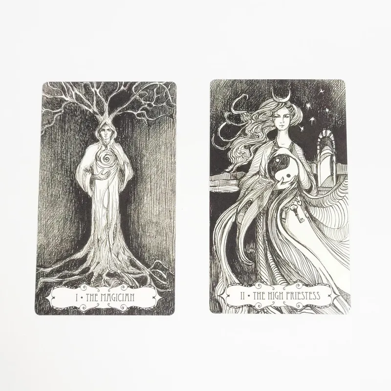 Cartas de tarô do abismo para adivinhação, uso pessoal, baralho de tarô, versão completa em inglês, jogos de tabuleiro oracle — image 5