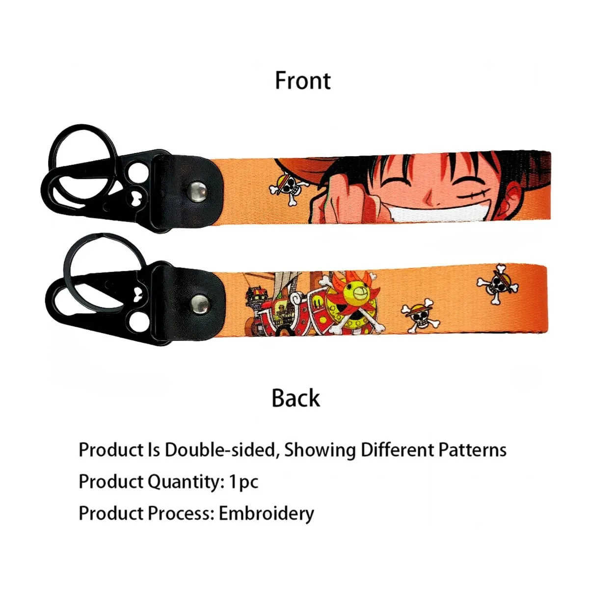 Uma peça legal águia bico chaveiro cordão anime manga série crachá titular usb pingente portátil chave cordão acessórios