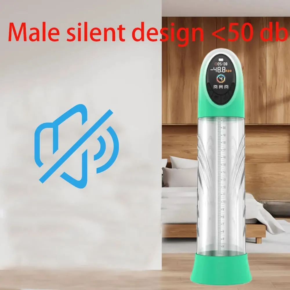 Bomba peniana automática a vácuo, expansor masculino para expansão genital, masturbador-poderosa bomba peniana elétrica, exercitador de pênis, brinquedo sexual