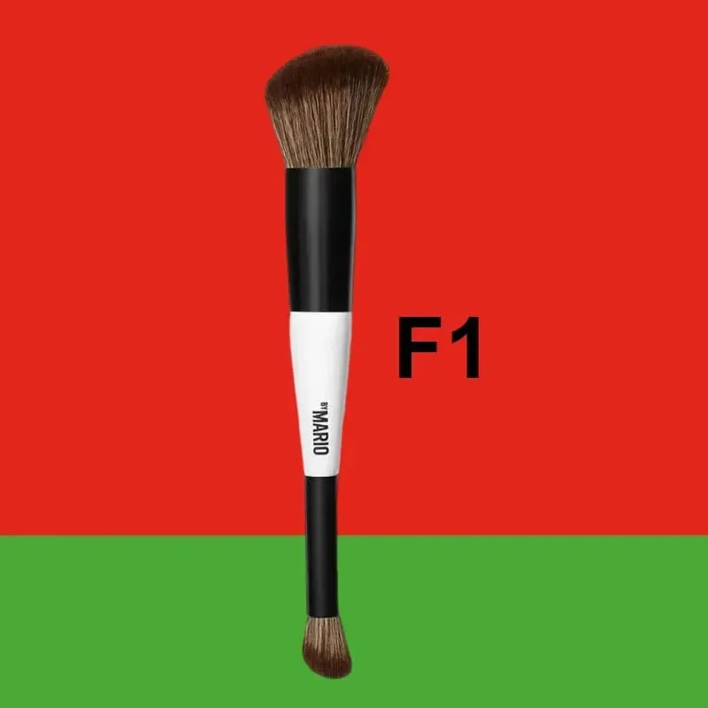 Kit de pincéis de cerdas macias para blush e iluminador, ferramentas cosméticas faciais impecáveis ​​e macias, F1 F2 F3 F4 Pro, pincéis de maquiagem para mistura facial