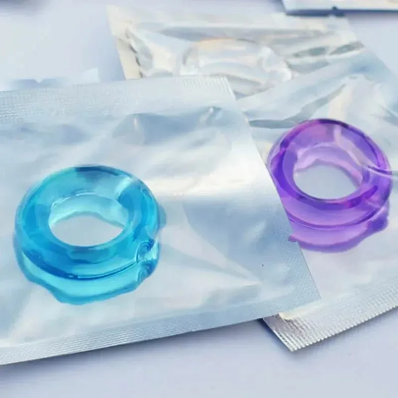 5 pçs silicone durável pênis anel adulto homens ejaculação atraso galo anéis de borracha pênis ampliação brinquedos sexuais para sexo masculino anel