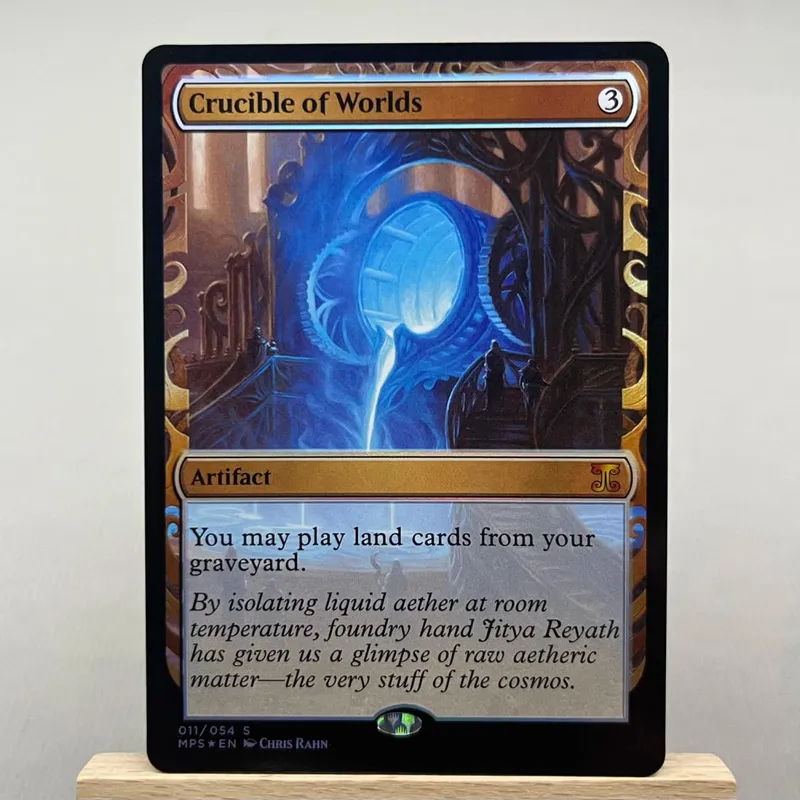 MPS FOIL2-01 TCG Cards for Home Play Proxy Sol Ring Mana Crypt Mox Opal the Mana Vault Chrome Mox Sword of