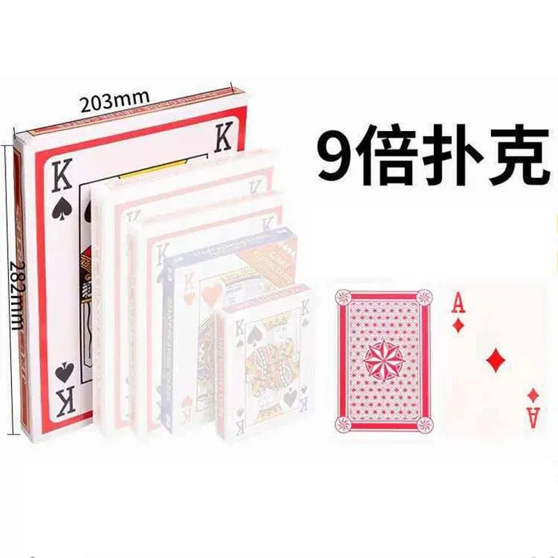 Cartas de jogo gigantes, tamanho grande, carnaval, aniversário, festa de casamento, lembranças, desafios divertidos, empresa, equipe de construção, jogos, adereços