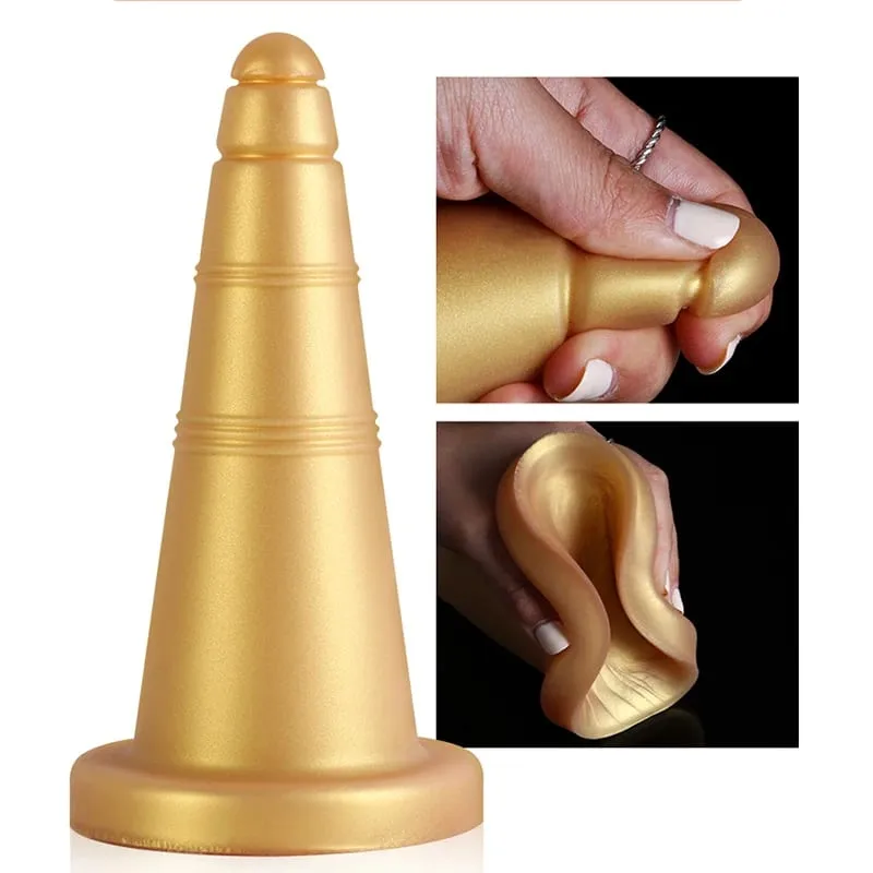 Soft Cones 21-29.5cm Huge Anal Plug Butt Plug Dildo Vagina Anus Dilation Trainer Prostate Massage Adult Sex Toys For Men Women