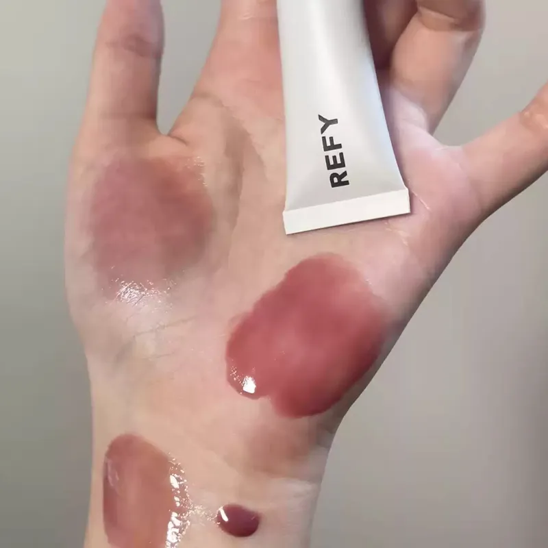 Lip Gloss Blush Dusk Fawn Lip Blam com antiaderente de longa duração Suaviza os lábios Nutritivo Hidratante Claro Cuidados com os lábios Maquiagem para a pele — image 3