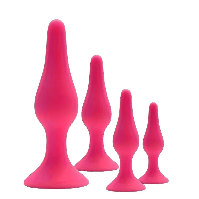 Plugue anal de silicone para iniciantes, plugue anal para homens e mulheres, massageador de próstata para gays, mini bala anal, masturbador, brinquedo sexual para homens