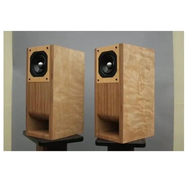 客製化3吋/4吋全頻迷宮音箱空箱箱藍牙書架hifi膽機音箱外殼
