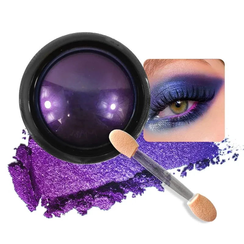 Pó de sombra camaleão multicromado, pigmento holográfico multicromo para maquiagem dos olhos, arte em unhas, cosplay