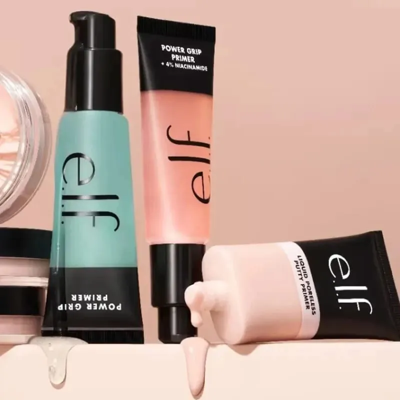 Elf Bestselling Skincare Makeup Green Gel Primer Exfoliating Clean Pores Liquid Makeup Setting Spray Long‑Wear Face Cosmetics — image 6