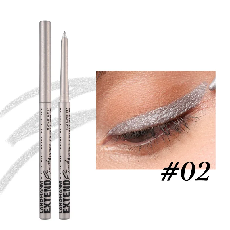 Waterproof and Sweat Resistant Eyeliner Pen Durable Easy to Color Fast Drying and Smooth Texture Creates Perfect Eye Makeup