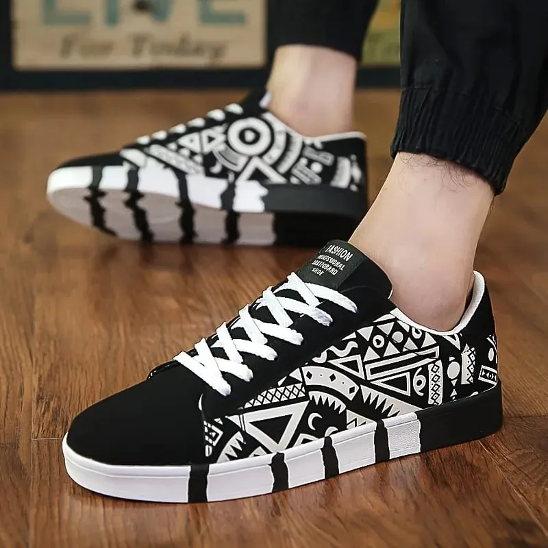 Sapatos masculinos de lona leves e respiráveis, versáteis, planos e confortáveis, para uso diário