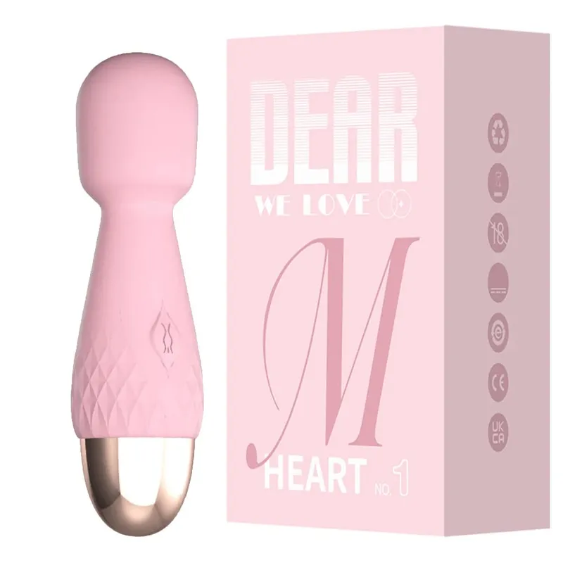10 modos de vibração forte mini vibrador vara mágica carregamento usb massageador clitóris g-ponto vibradores brinquedo sexual para mulheres adultos 18