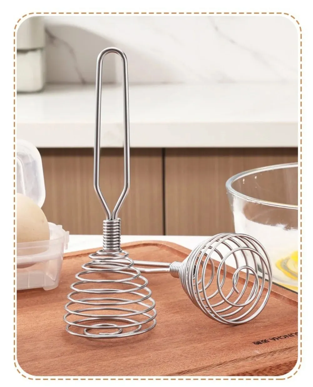 Acessórios de cozinha espiral batedor agitador misturador aço inoxidável ovo leite jam batedor manual liquidificador cozinhar utensílio cozinha ferramenta