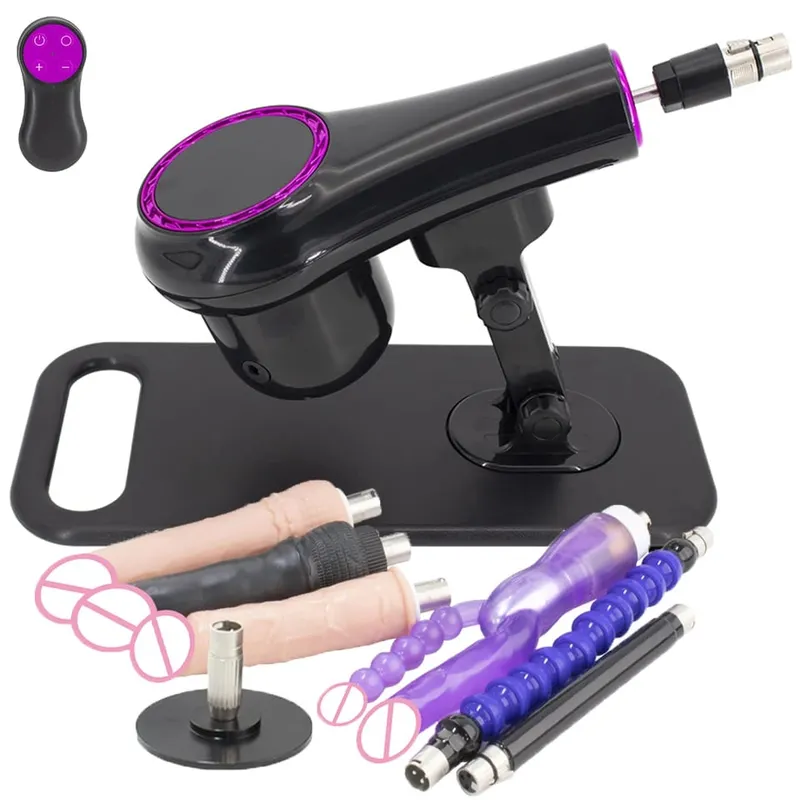Newly Upgraded Wireless Remote Control Sex Machine for Women Automatic Masturbation Machine Pump Gun Love Machine Couple Sex Toy