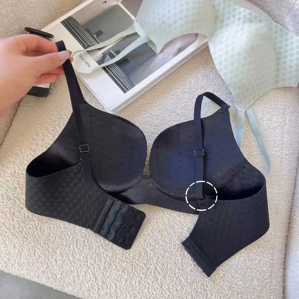 Lingerie push up respirável, confortável e sem costura para mulheres, sutiã pequeno para coleta de seios, sutiã grande anti-flacidez — image 5
