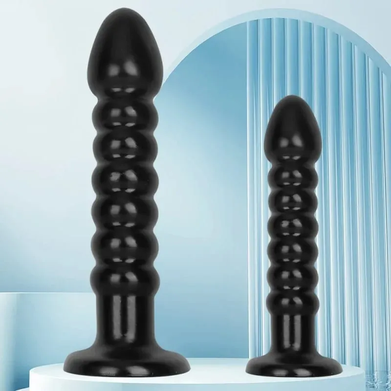 Enorme plugue anal vibradores estimular ânus vagina buttplug grande pênis massagem de próstata dilatador anal com otário brinquedos sexuais masturbador 18