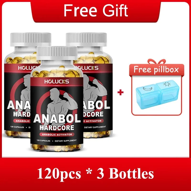 優質 Anabol 肌肉膠囊可支持普通運動員的肌肉功能、耐力、力量和穩定的身體狀況