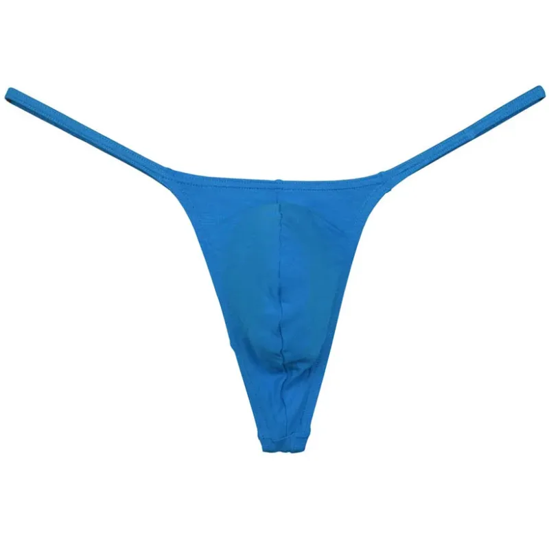 Homens Modal String Thong Cueca Masculina Cobertura Mínima Hipster T-back Jock Strap