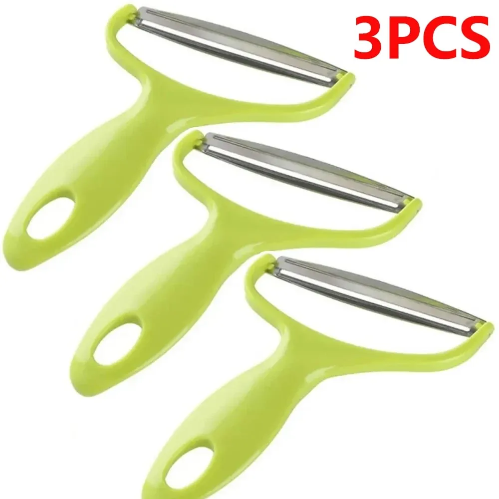 1/2/3PCS Cabbage Shredder Stainless Steel Vegetable Peeler Cutter Wide Mouth Fruit Salad Potato Graters Cooking Kitchen Gadgets