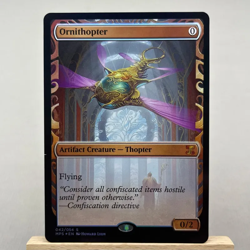 MPS FOIL2-01 TCG Cards for Home Play Proxy Sol Ring Mana Crypt Mox Opal the Mana Vault Chrome Mox Sword of
