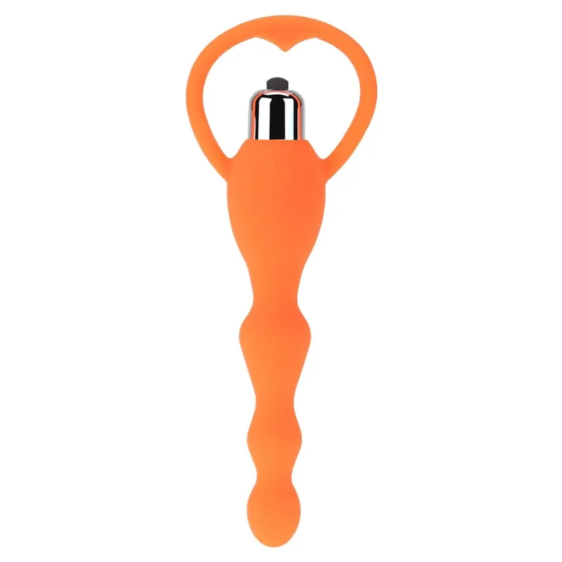 Vibrating Protaste Massager Anal Beads Vibrator Butt Plug Sex Toy for Men Women Silicone Anales Trainer Fun Toys for Beginners — image 7