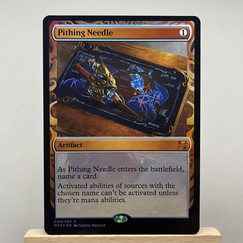 MPS FOIL2-01 TCG Cards for Home Play Proxy Sol Ring Mana Crypt Mox Opal the Mana Vault Chrome Mox Sword of